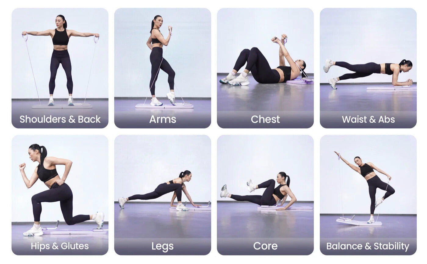 Anna Vi ™ 5 in 1 Portable Pilates Training Board