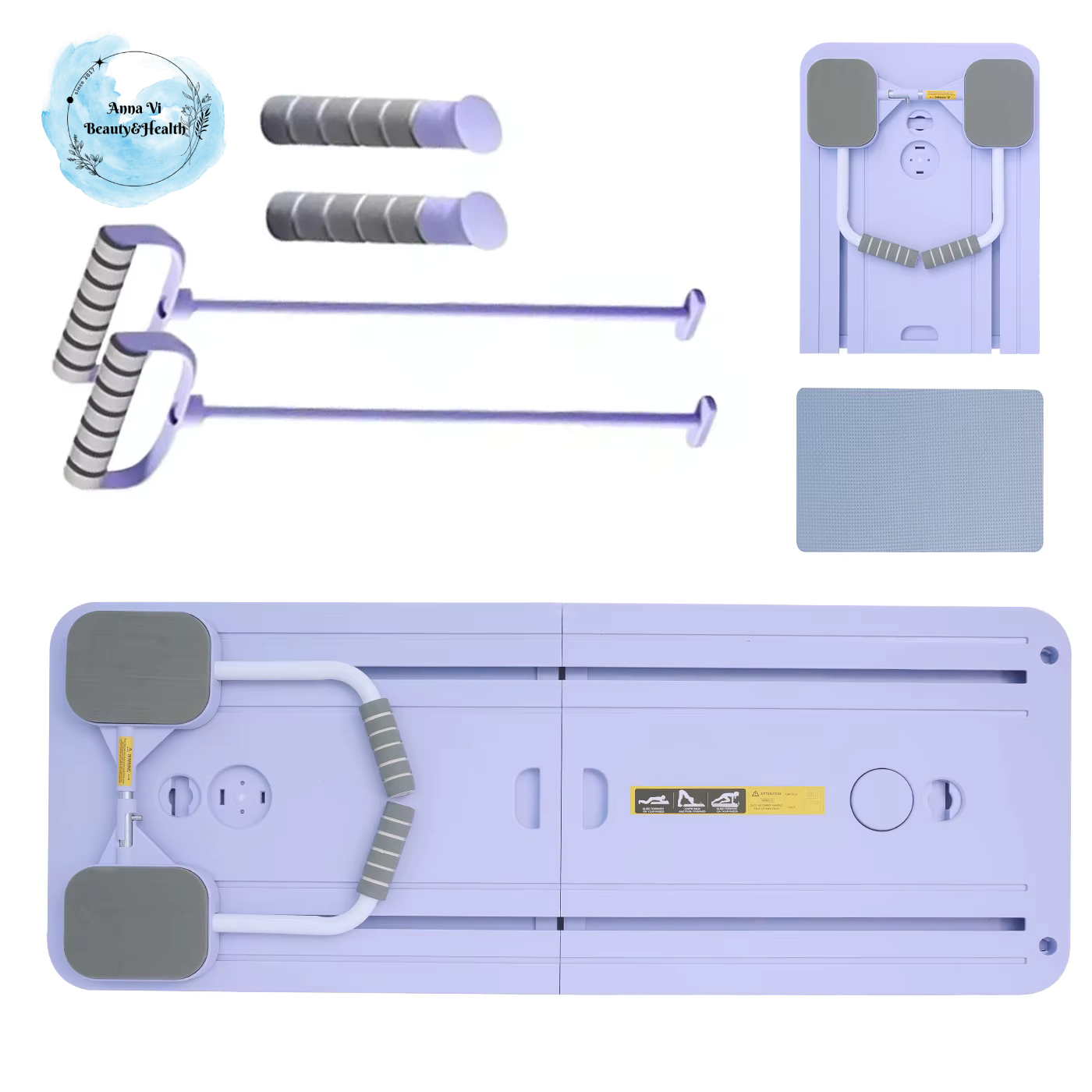 Anna Vi ™ 5 in 1 Portable Pilates Training Board